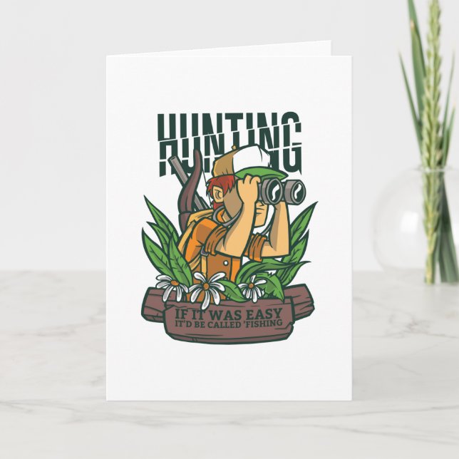 Hunting Card (Front)