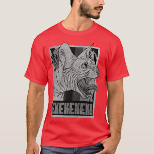 Hunting Cat BW T-Shirt