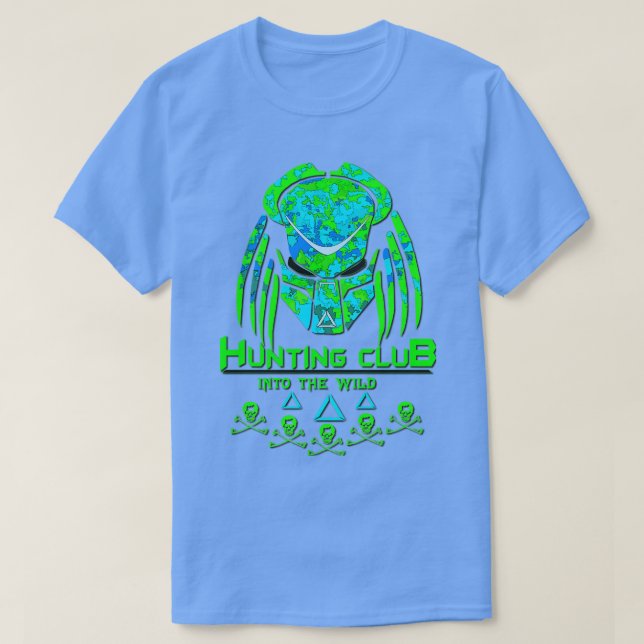 Hunting Club Into The Wild 2 T-Shirt (Design Front)