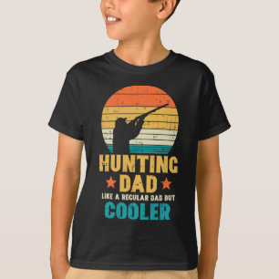 Hunting Dad Cooler Retro Fathers Day Hunter Daddy T-Shirt
