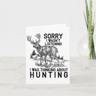 Hunting - Deer Funny Quote Hunter Gift Tank Top Card