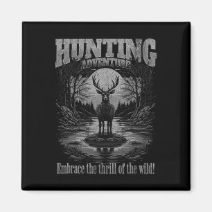 Hunting Deer Hunting Hunt Hunter  Magnet