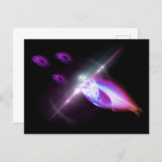 Hunting Dinner X-Ray Fish 2 Postcard