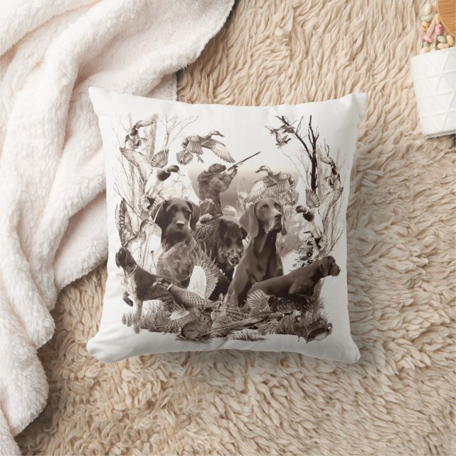 Hunting dogs ,Gun dogs,Hunting season  Cushion (Blanket)