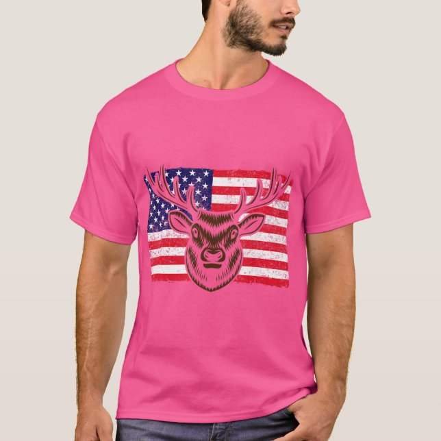 Hunting Equipment Hunting Clothing Hunting Rifle H T-Shirt (Front)