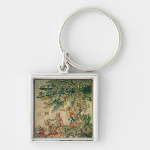 Hunting, from the 'Tenture des Nouvelles Key Ring
