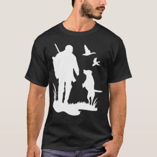 Hunting Hunter hunting shirt saying Duck Hunting W
