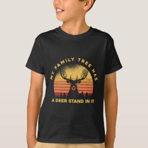 Hunting Hunter - My Family Tree Has A Deer Stand I T-Shirt