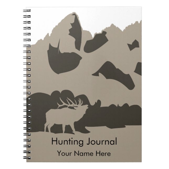 Hunting Journal Notebook (Front)
