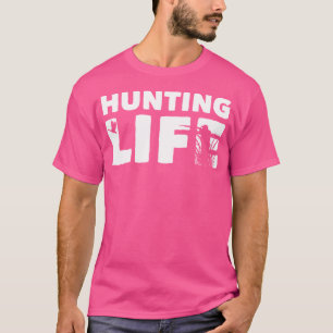 Hunting License Hunting Rifle Wilderness Shooting T-Shirt