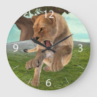 Hunting Lioness