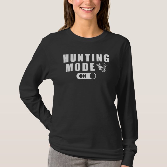 Hunting Mode Hoodie Long Sleeve Sweater (Front)