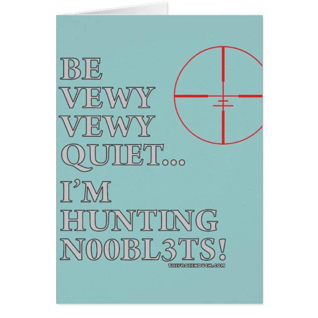 Hunting n00bl3ts (Front)
