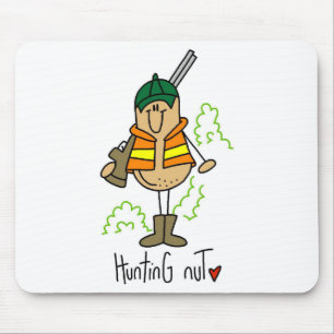 Hunting Nut T-shirts and Gifts Mouse Pad