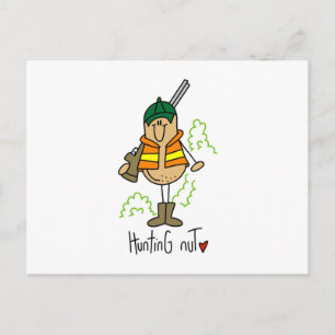 Hunting Nut T-shirts and Gifts Postcard