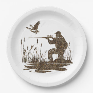 Hunting Paper Plate