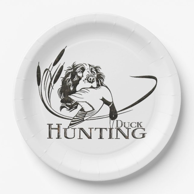 Hunting Paper Plate (Front)