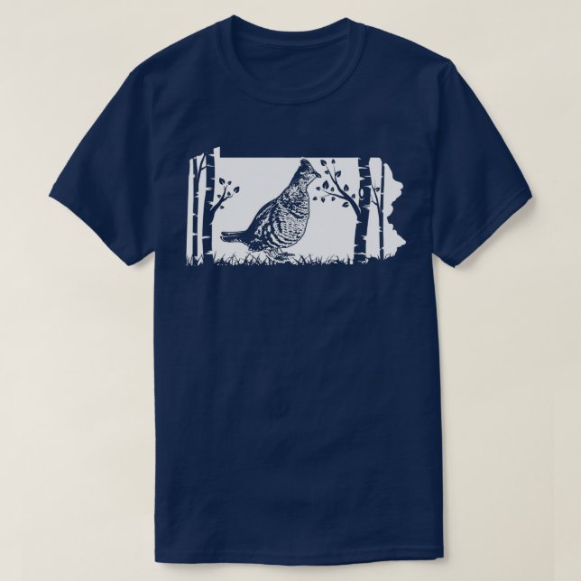 Hunting Partridge Grouse (20) T-Shirt (Design Front)