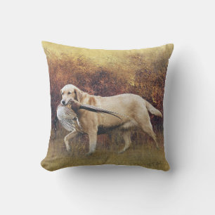 Hunting pheasant, Autumn Tapestry Metal Print Coff Cushion
