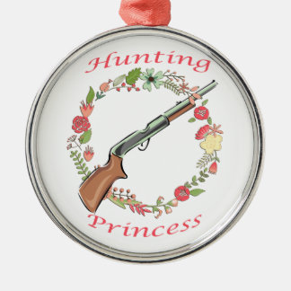 Hunting Princess Metal Tree Decoration