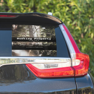 Hunting Property ForSale Company Vehicle Adverting