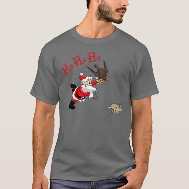 Hunting Santa T-Shirt (Front)