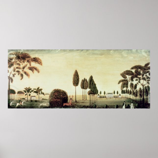 Hunting Scene Poster (Front)