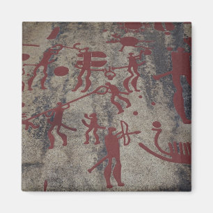 Hunting scenes magnet