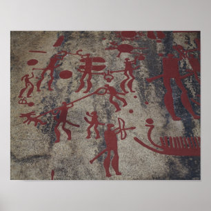 Hunting scenes poster