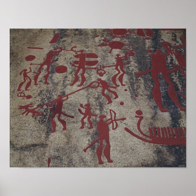 Hunting scenes poster (Front)