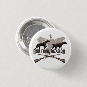 Hunting Season 3 Cm Round Badge