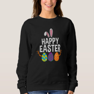 Hunting Season Egg Deer Funny Easter Day Egg Hunt Sweatshirt