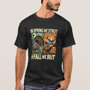 Hunting Season Turkey & Deer Huntsman T-Shirt