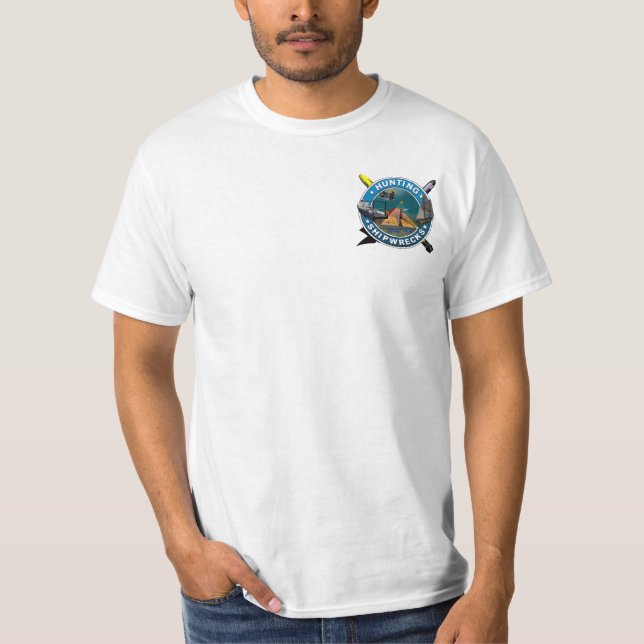 Hunting Shipwrecks T-Shirt (Front)