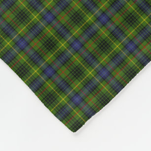 Hunting Stewart Tartan Fleece Blanket