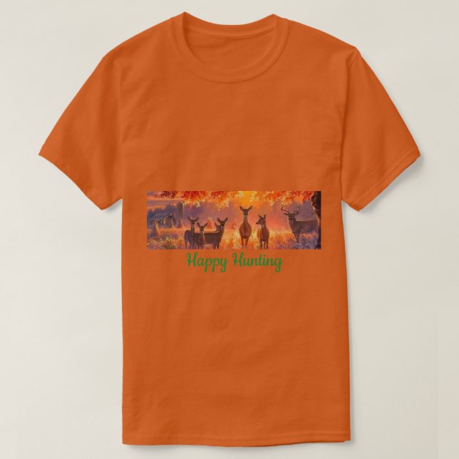 Hunting  T-Shirt (Design Front)