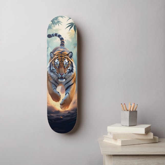 Hunting Tiger Skateboard (Wall Art)