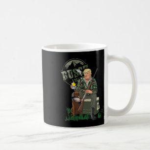 Hunting Trump Camo Duck Election Mega 2024 Voter Coffee Mug