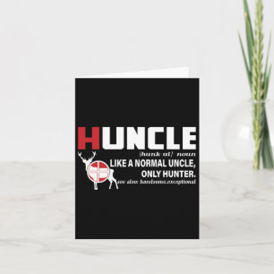 Hunting Uncle Definition  Card