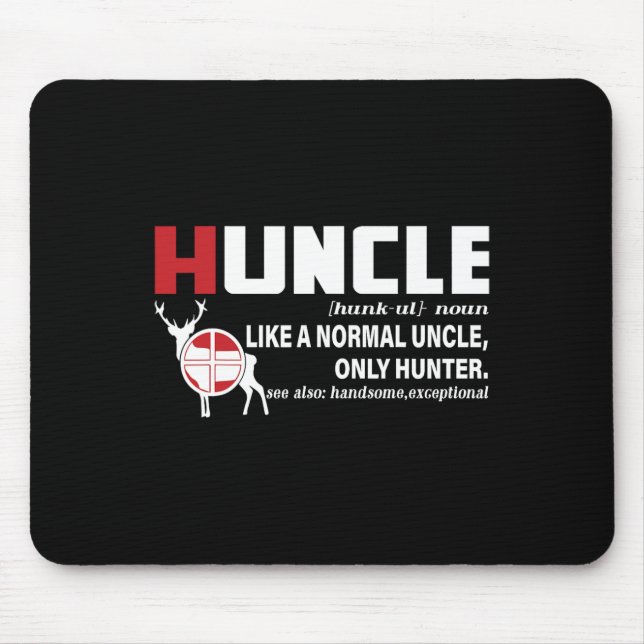 Hunting Uncle Definition  Mouse Pad (Front)