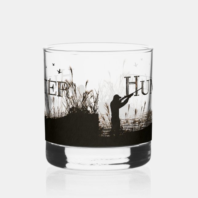 Hunting Whiskey Glass (Left)