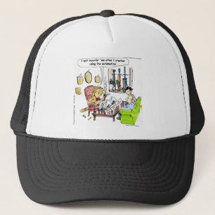 Hunting With Automatics Funny Gifts & Tees Trucker Hat