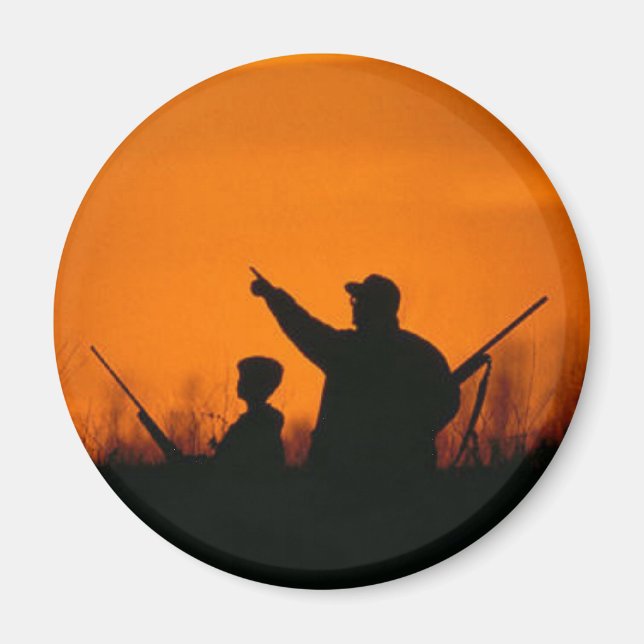 Hunting With Dad Magnet (Front)