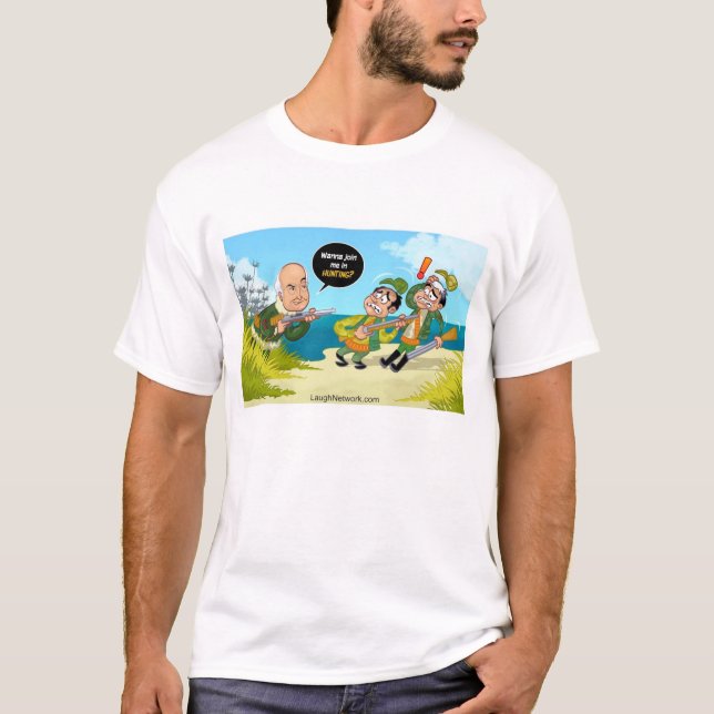 Hunting with Dick Cheney T-Shirt (Front)