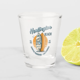 Huntington Beach California Funny California Beach Shot Glass