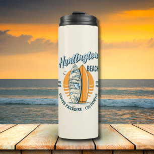 Huntington Beach California Funny California Beach Thermal Tumbler