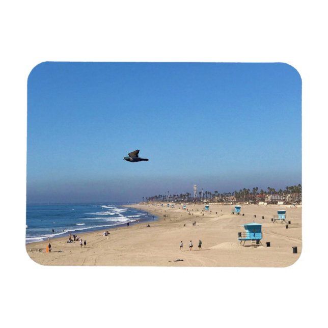 Huntington Beach, California Magnet (Horizontal)