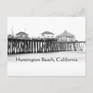Huntington Beach , California Pier Postcard