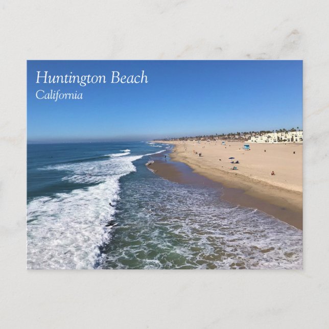 Huntington Beach, California Postcard (Front)