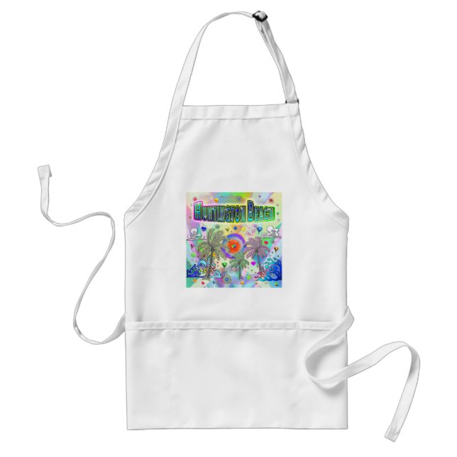 Huntington Beach Deep Dream Apron (Front)